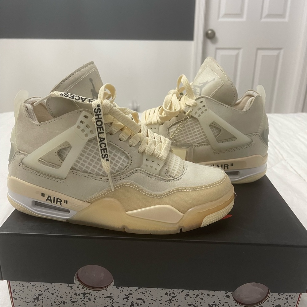 Jordan Womens Air 4 Retro Sp WMNS Off-White - Sail